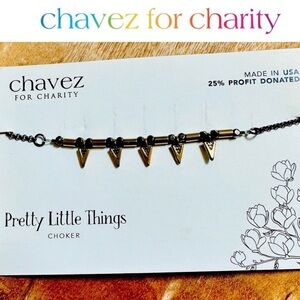 NWT Chavez‎ for Charity Pretty Little Things Choker